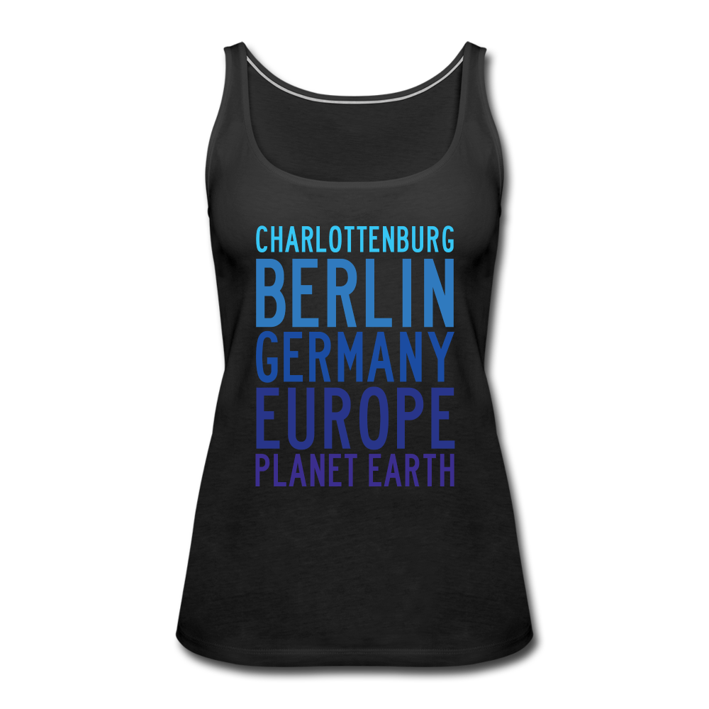 Charlottenburg - Earth - Frauen Premium Tank Top - black