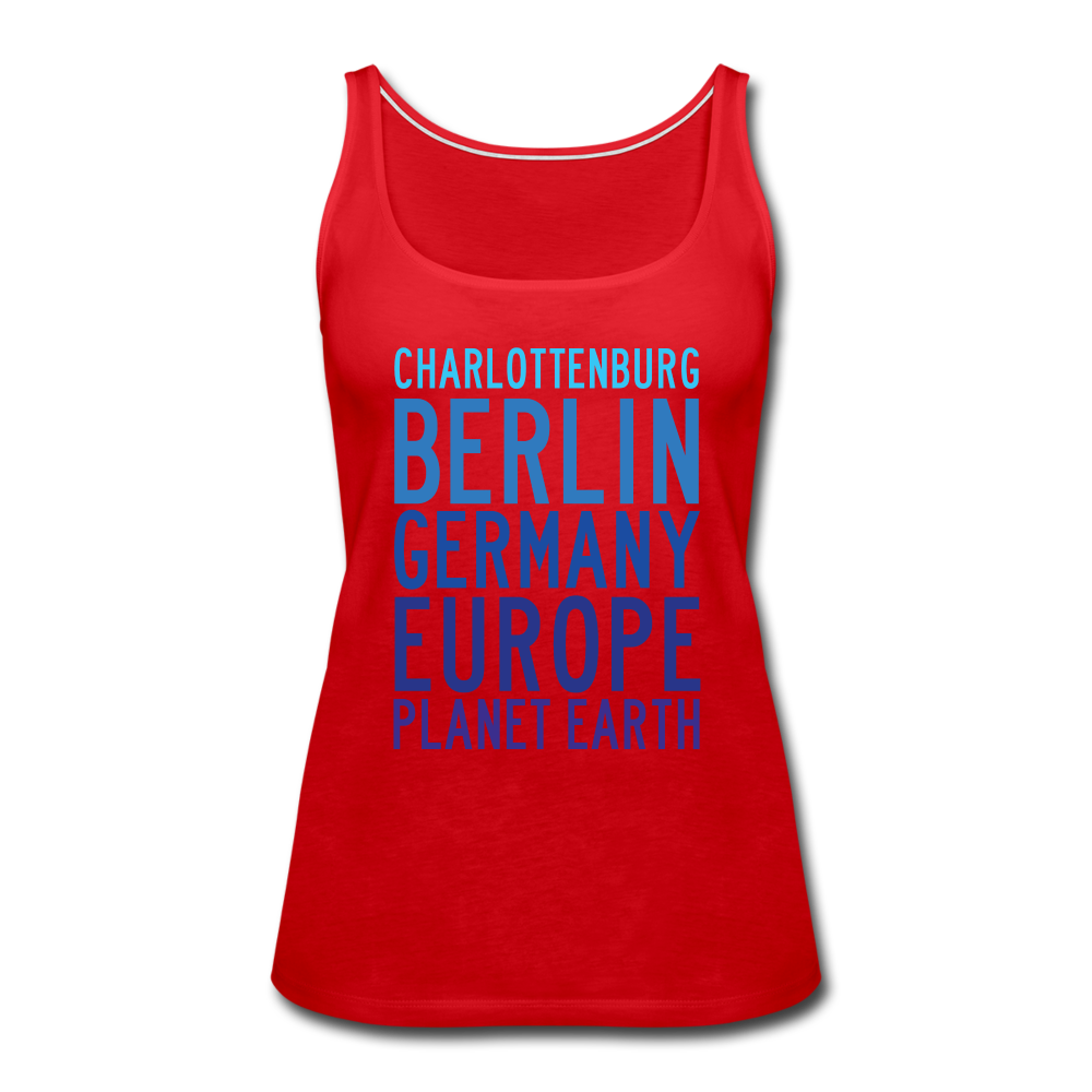 Charlottenburg - Earth - Frauen Premium Tank Top - red