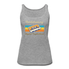 Charlottenburg Hippest Neighborhood - Frauen Premium Tank Top - heather grey