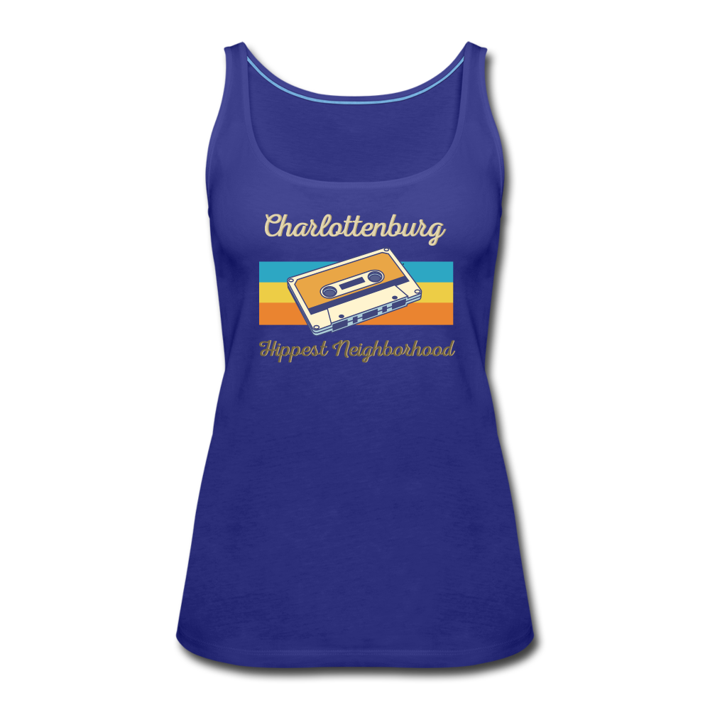Charlottenburg Hippest Neighborhood - Frauen Premium Tank Top - royal blue
