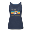 Charlottenburg Hippest Neighborhood - Frauen Premium Tank Top - navy