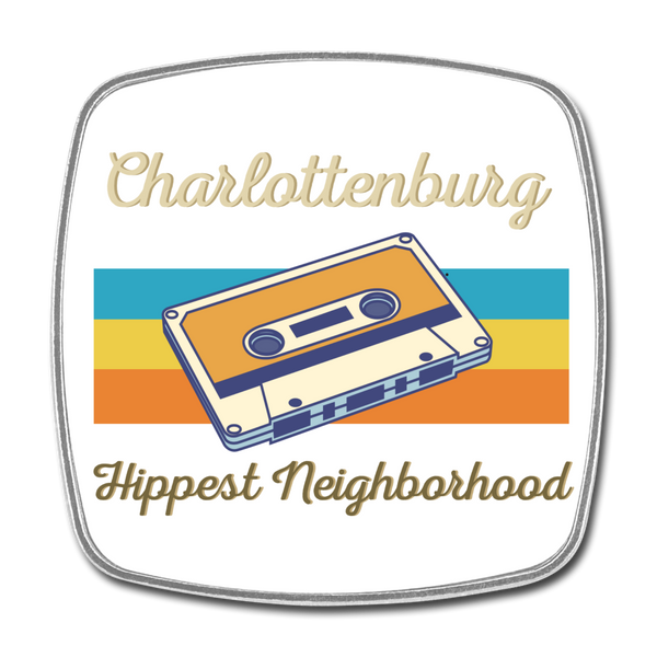 Charlottenburg Hippest Neighborhood - Kühlschrankmagnet - white