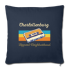Charlottenburg Hippest Neighborhood - Sofakissen mit Füllung (45 x 45 cm) - navy