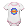 Charlottenburg Retro - Baby Bio T-Shirt - white/rose