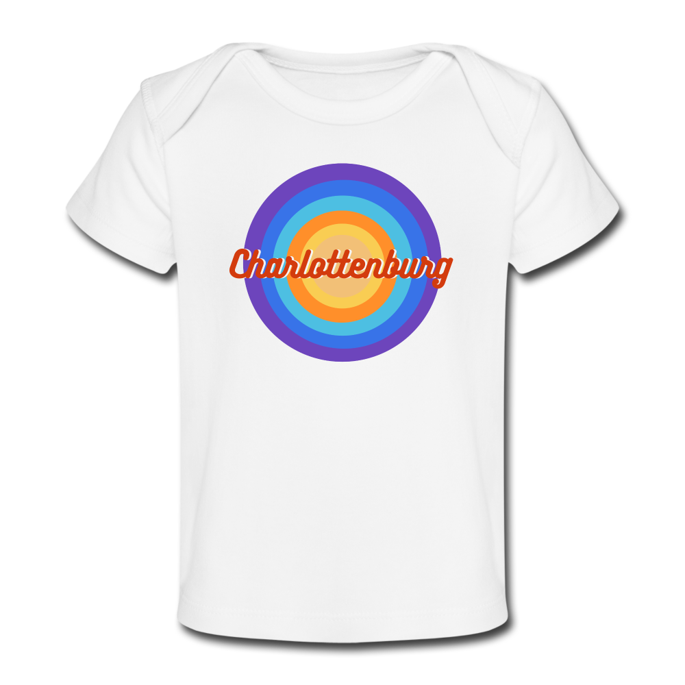 Charlottenburg Retro - Baby Bio T-Shirt - white