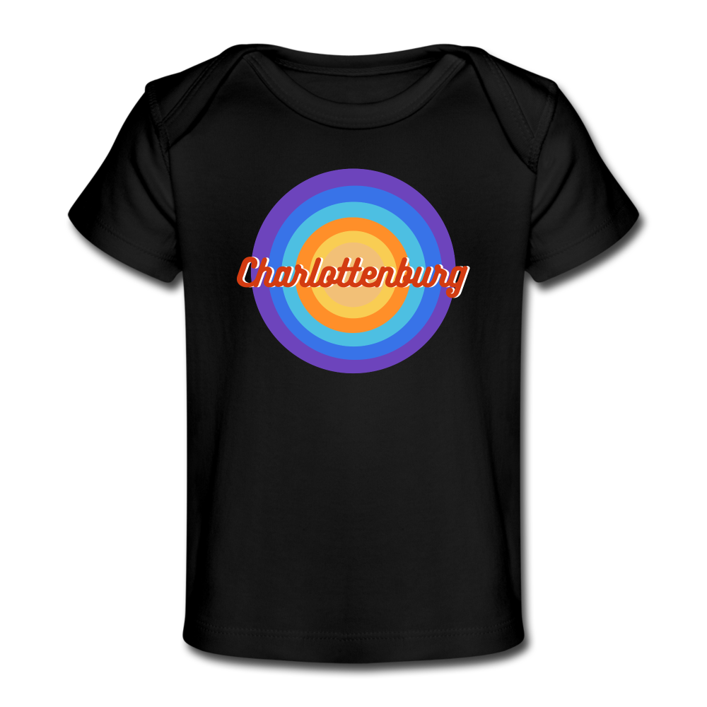 Charlottenburg Retro - Baby Bio T-Shirt - black