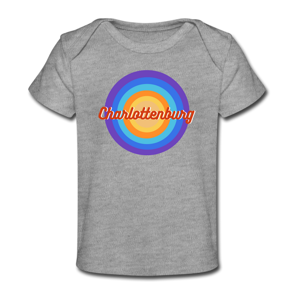 Charlottenburg Retro - Baby Bio T-Shirt - heather grey
