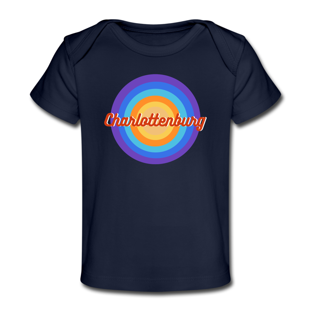 Charlottenburg Retro - Baby Bio T-Shirt - dark navy