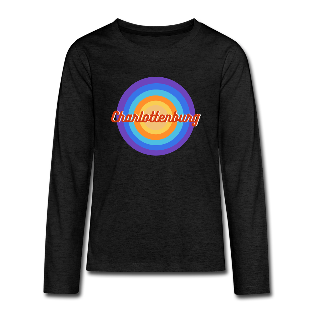 Charlottenburg Retro - Teenager Langarmshirt - charcoal grey
