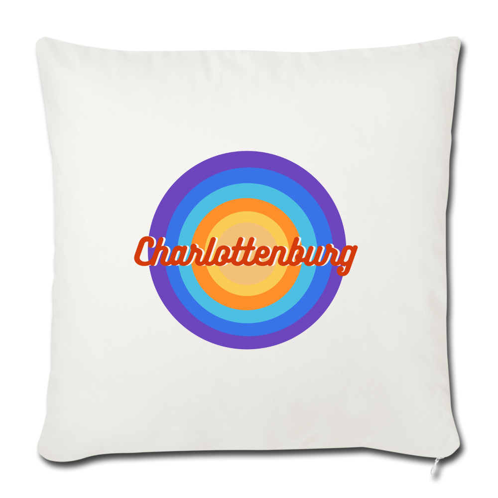 Charlottenburg Retro - Sofakissen mit Füllung (45 x 45 cm) - natural white