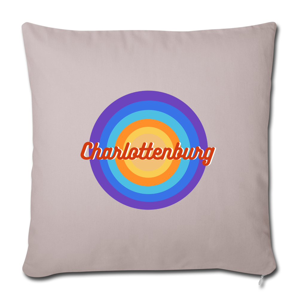 Charlottenburg Retro - Sofakissen mit Füllung (45 x 45 cm) - light taupe