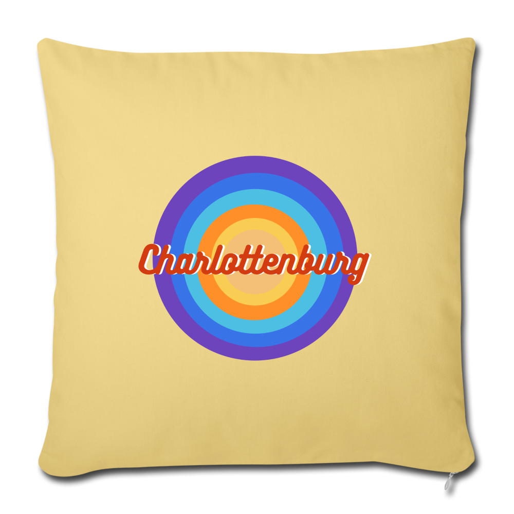 Charlottenburg Retro - Sofakissen mit Füllung (45 x 45 cm) - washed yellow