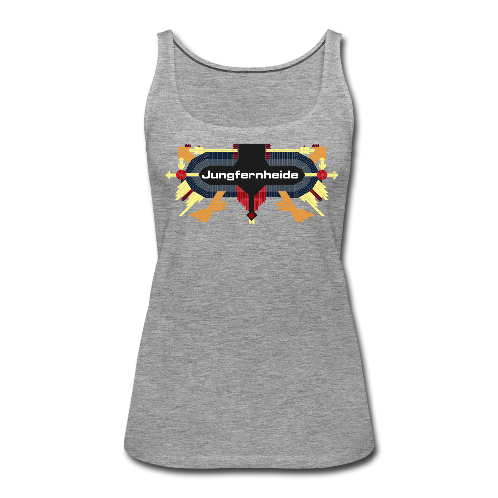 Jungfernheide - Frauen Premium Tank Top - heather grey