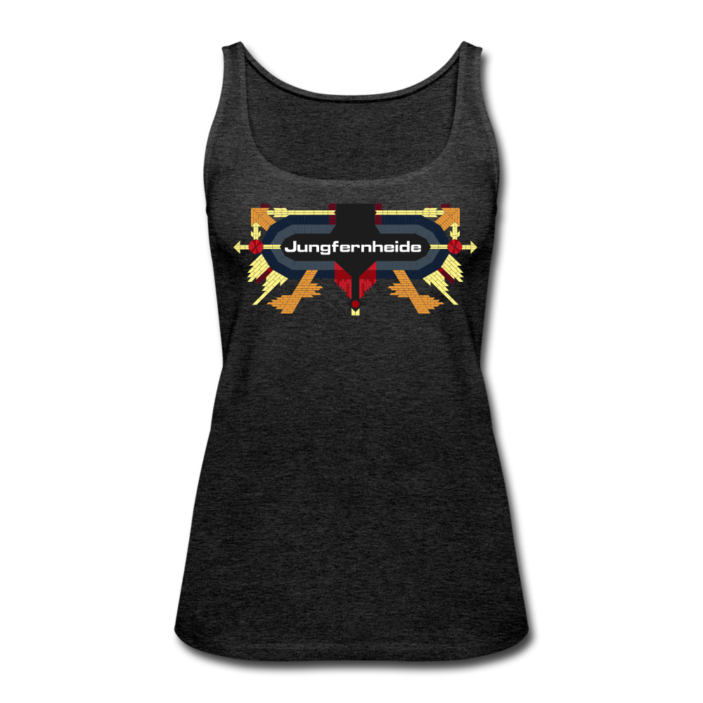 Jungfernheide - Frauen Premium Tank Top - charcoal grey
