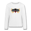 Jungfernheide - Teenager Langarmshirt - white