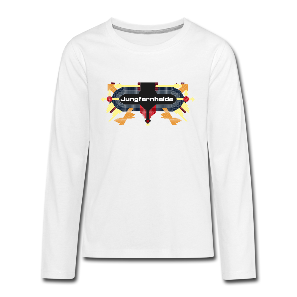 Jungfernheide - Teenager Langarmshirt - white