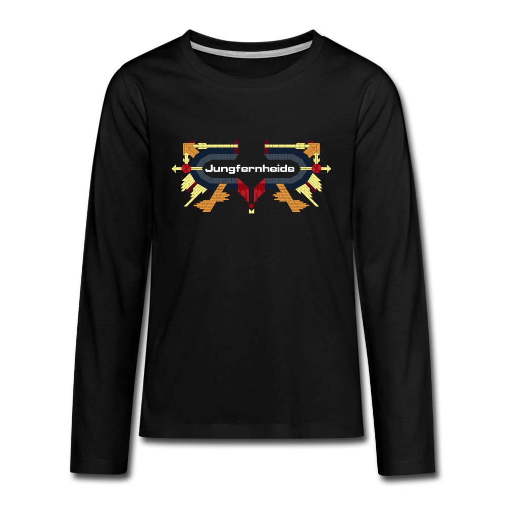 Jungfernheide - Teenager Langarmshirt - black