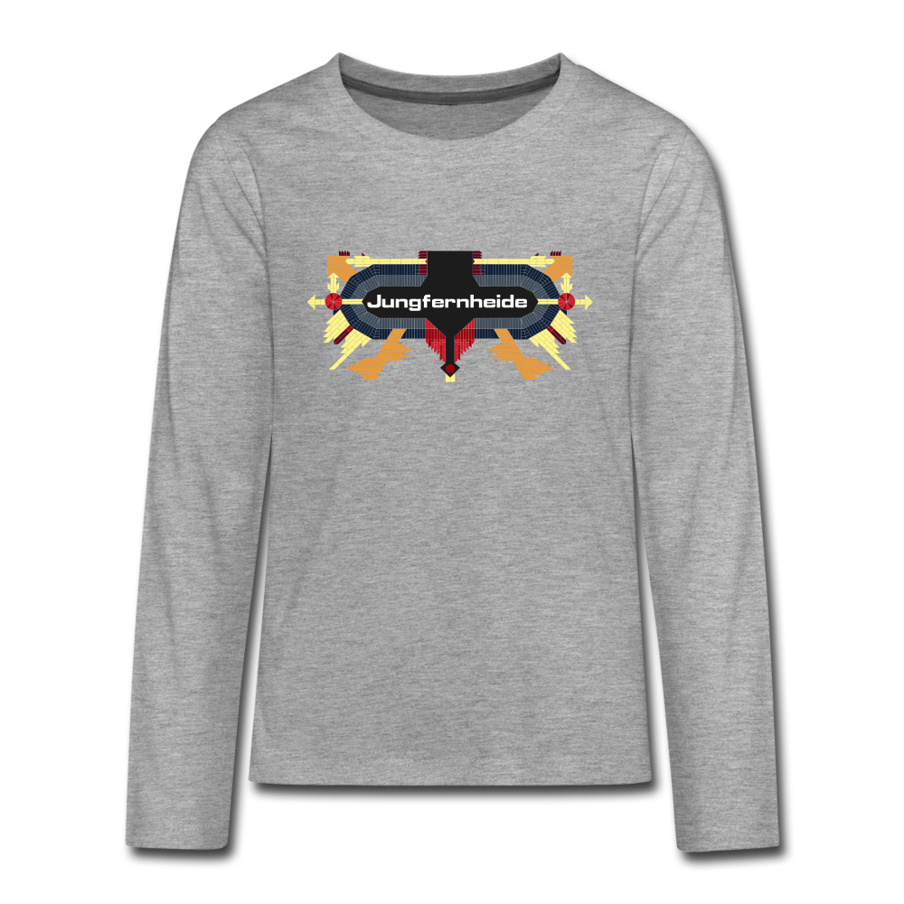 Jungfernheide - Teenager Langarmshirt - heather grey