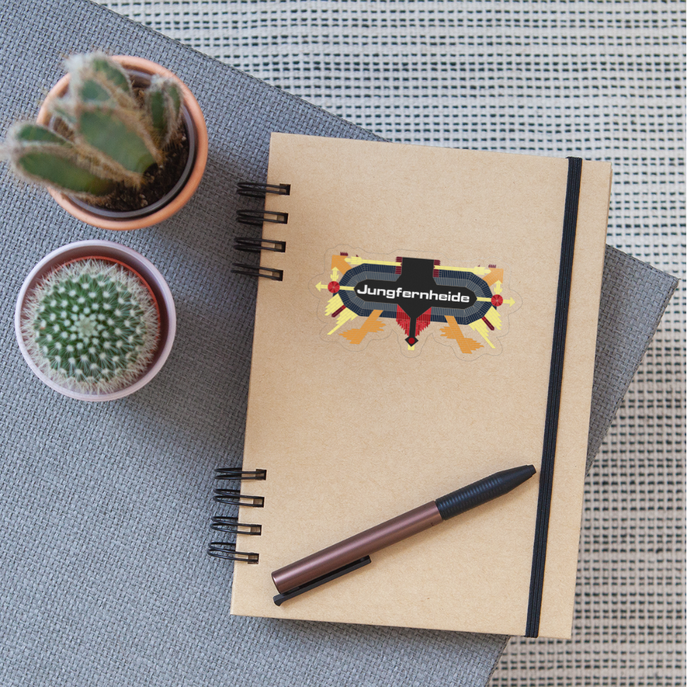 Jungfernheide - Aufkleber - transparent glossy