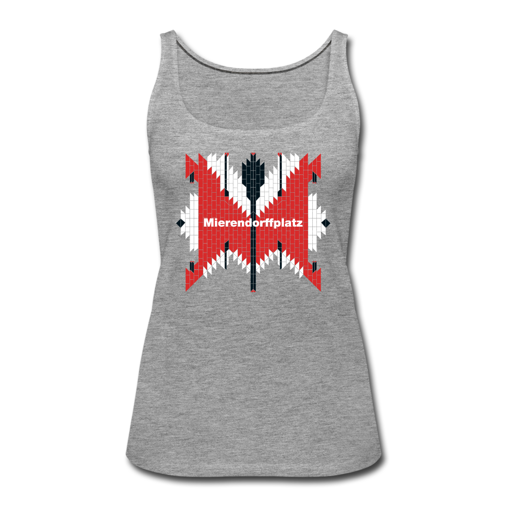 Mierendorffplatz - Frauen Premium Tank Top - heather grey