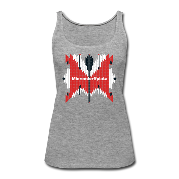 Mierendorffplatz - Frauen Premium Tank Top - heather grey