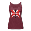 Mierendorffplatz - Frauen Premium Tank Top - heather burgundy