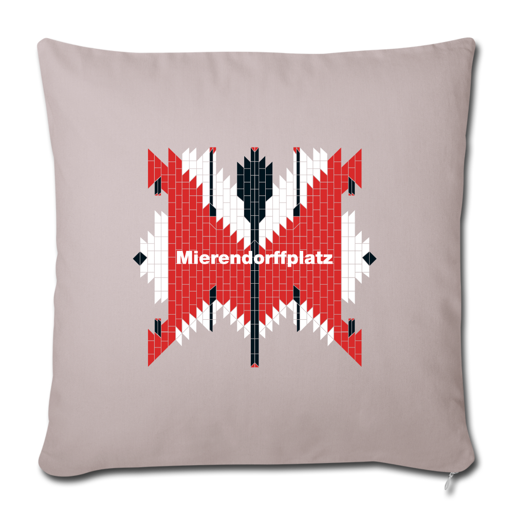Mierendorffplatz - Sofakissen mit Füllung (45 x 45 cm) - light taupe