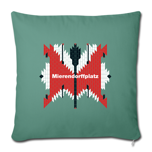 Mierendorffplatz - Sofakissen mit Füllung (45 x 45 cm) - cypress green
