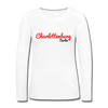 Charlottenburg Berlin - Frauen Premium Langarmshirt - white