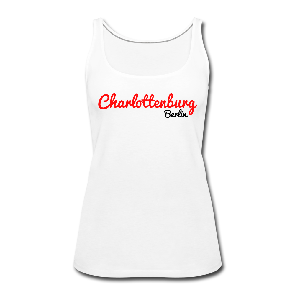 Charlottenburg Berlin - Frauen Premium Tank Top - white