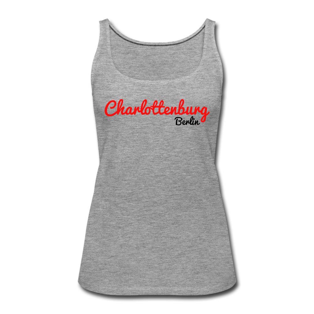 Charlottenburg Berlin - Frauen Premium Tank Top - heather grey