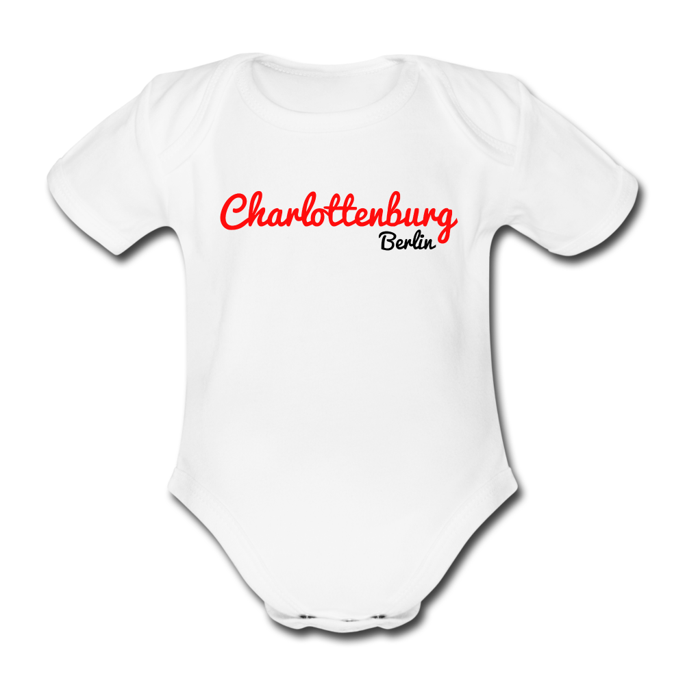 Charlottenburg Berlin - Bio-Kurzarmbody - white