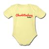 Charlottenburg Berlin - Bio-Kurzarmbody - washed yellow