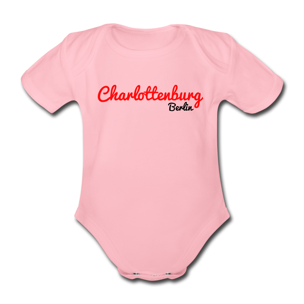 Charlottenburg Berlin - Bio-Kurzarmbody - light pink