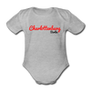 Charlottenburg Berlin - Bio-Kurzarmbody - heather grey