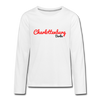 Charlottenburg Berlin - Teenager Langarmshirt - white