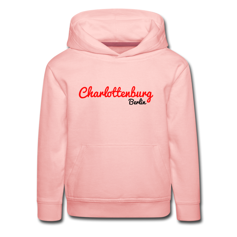 Charlottenburg Berlin - Kinder Premium Hoodie - crystal pink