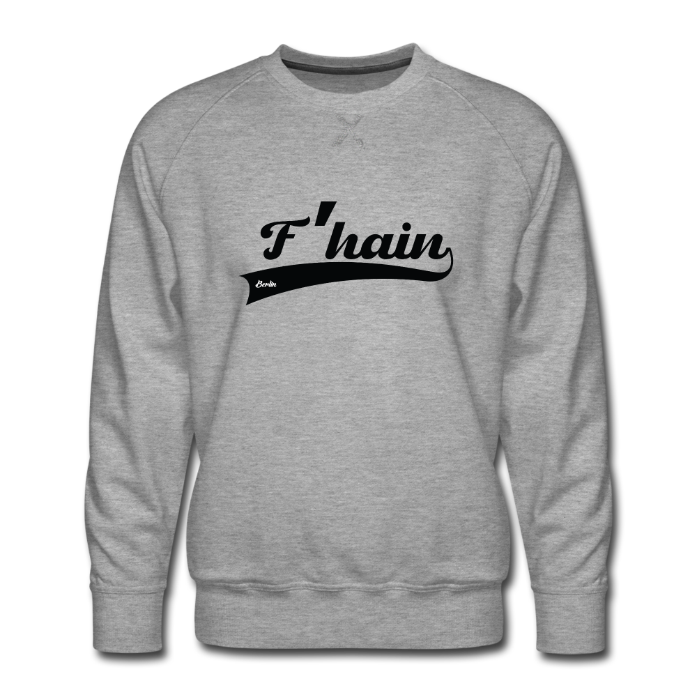 F'hain - Männer Premium Sweatshirt - heather grey