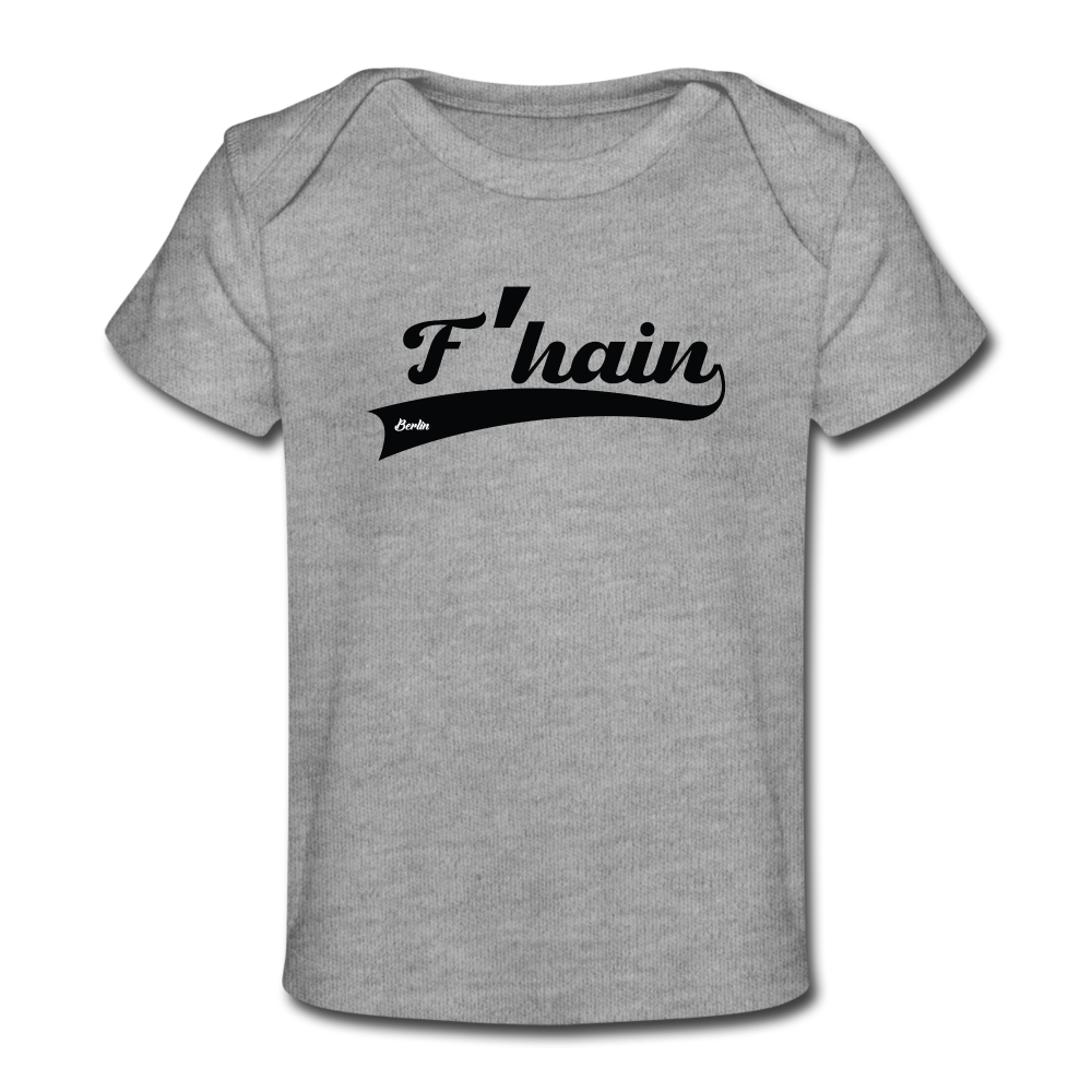F'hain - Baby Bio T-Shirt - heather grey