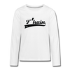 F'hain - Teenager Langarmshirt - white