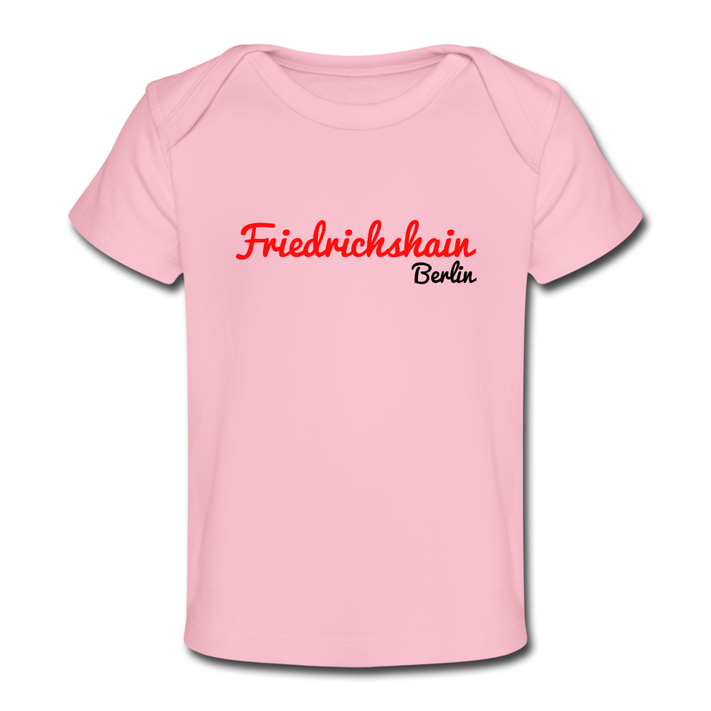 Friedrichshain Berlin - Baby Bio T-Shirt - light pink