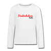Friedrichshain Berlin - Teenager Langarmshirt - white