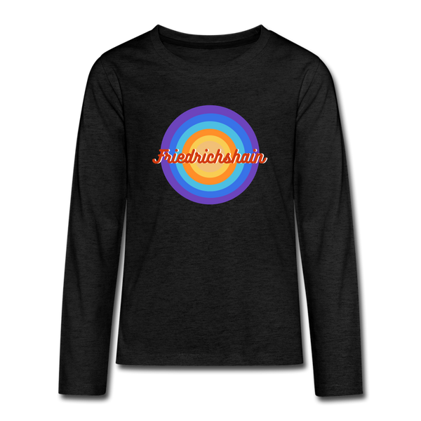 Friedrichshain Retro - Teenager Langarmshirt - charcoal grey