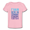 F'hain - Planet Earth - Baby Bio T-Shirt - light pink
