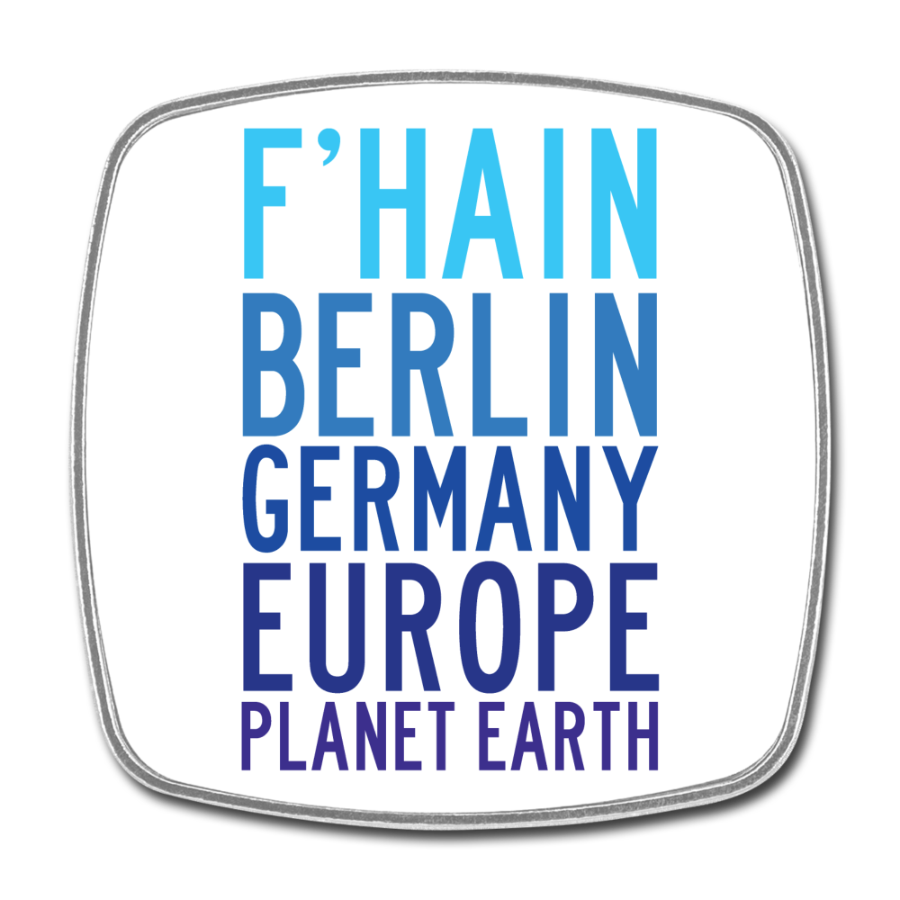 F'hain - Planet Earth - Kühlschrankmagnet - white