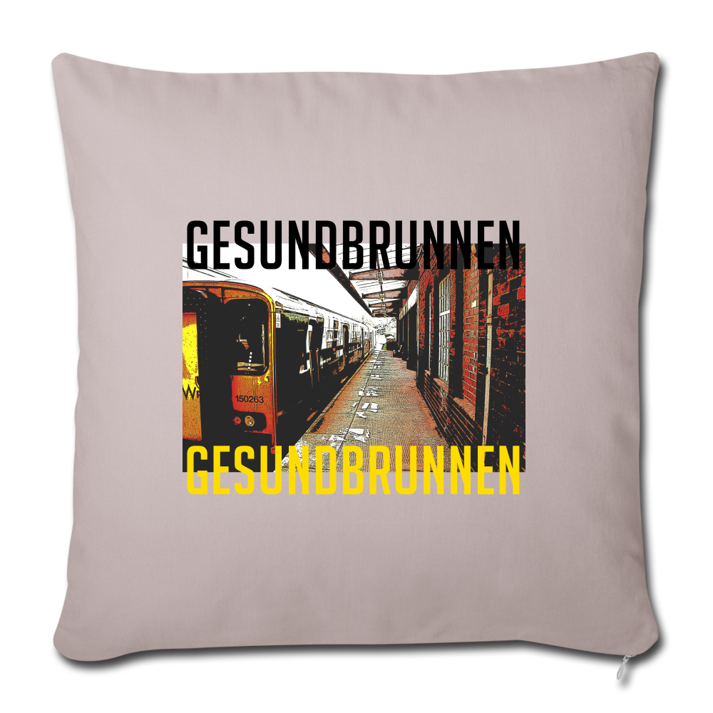 Gesundbrunnen Metro - Sofakissen mit Füllung (45 x 45 cm) - light taupe