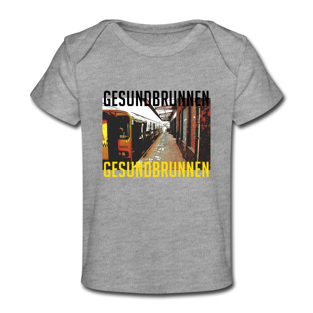 Gesundbrunnen Metro - Baby Bio T-Shirt - heather grey