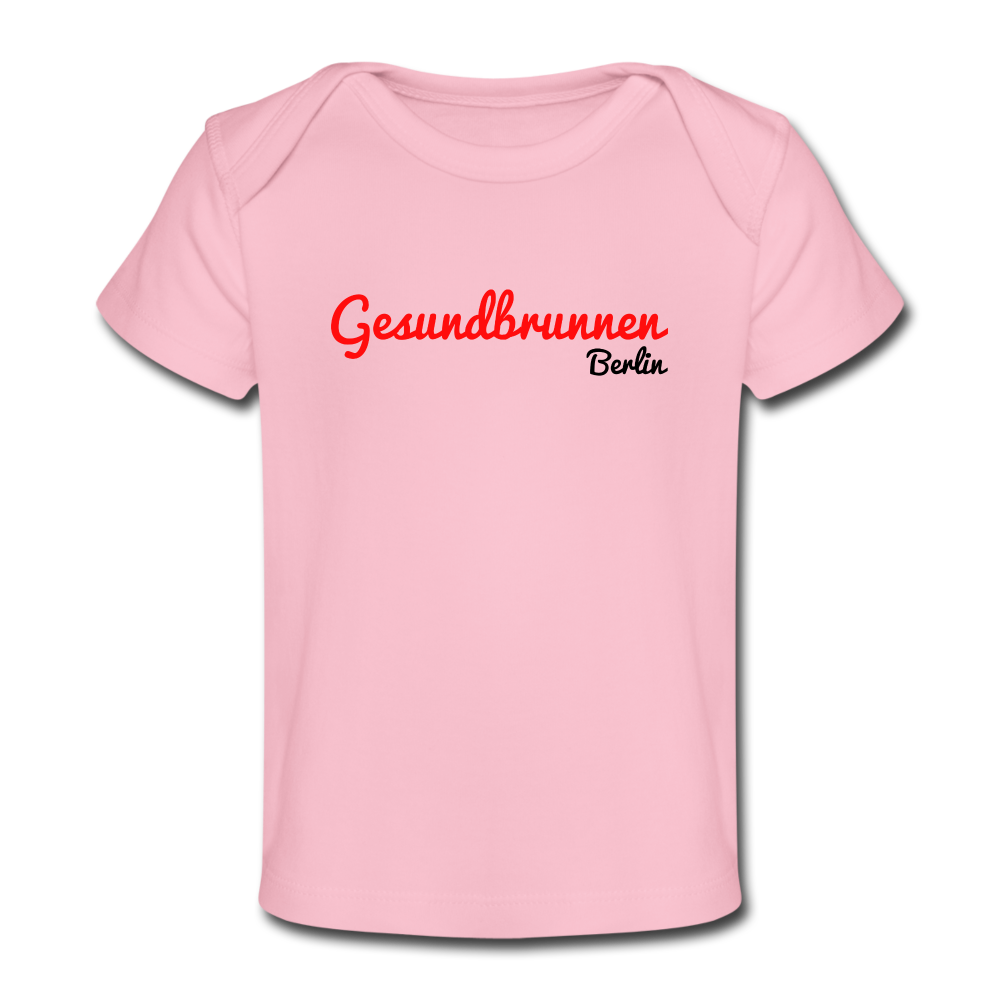 Gesundbrunnen Berlin - Baby Bio T-Shirt - light pink