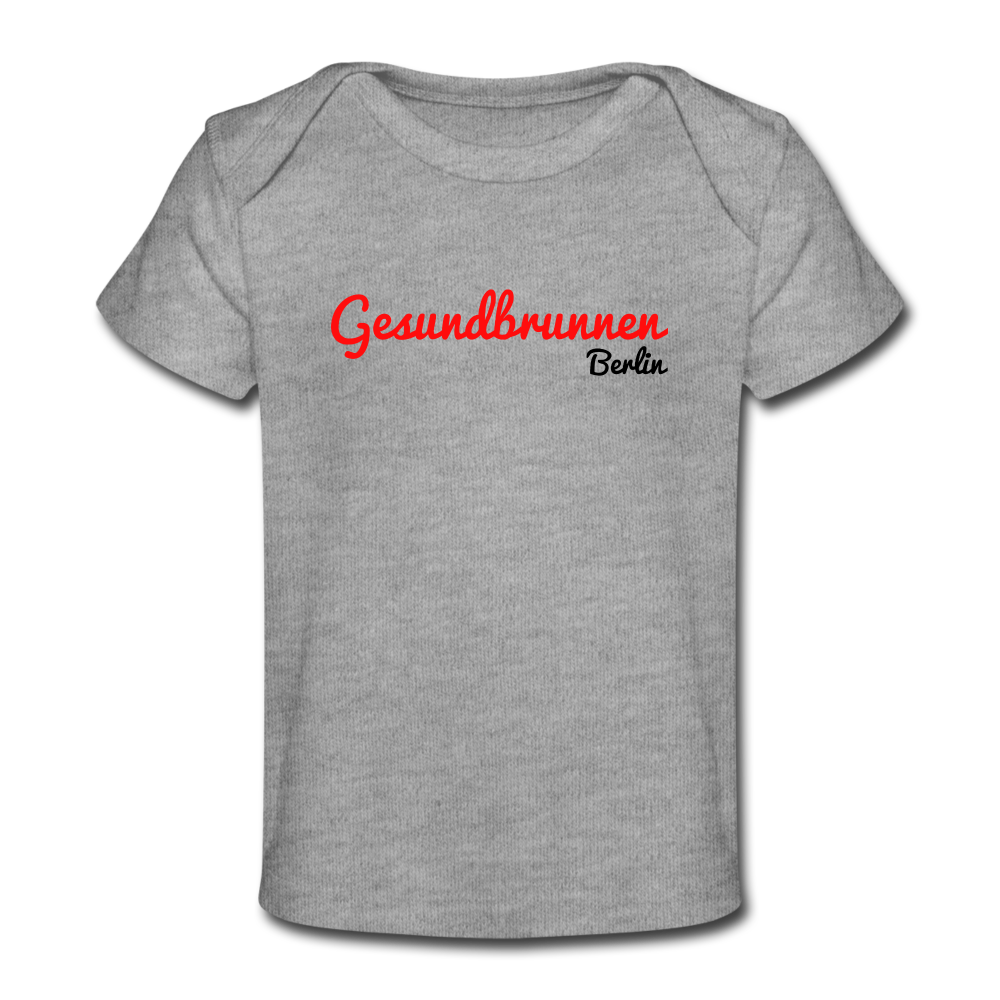 Gesundbrunnen Berlin - Baby Bio T-Shirt - heather grey