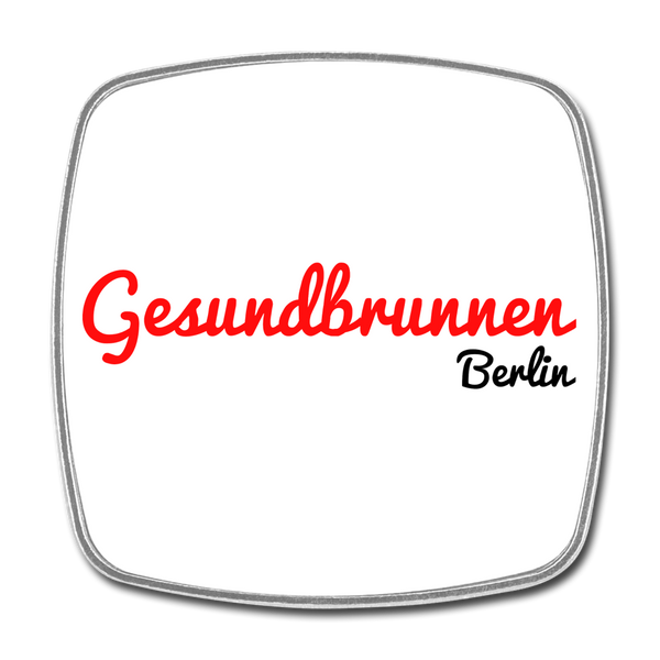 Gesundbrunnen Berlin - Kühlschrankmagnet - white